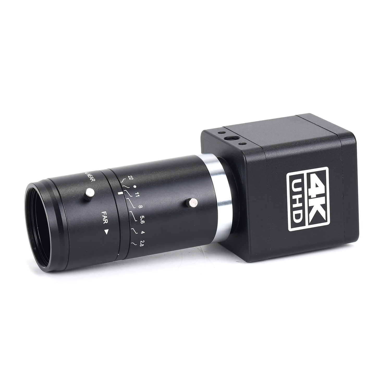无畸变75mm工业镜头 广角镜头 大靶面1/1.8”C接口 定焦镜头HY-7501C