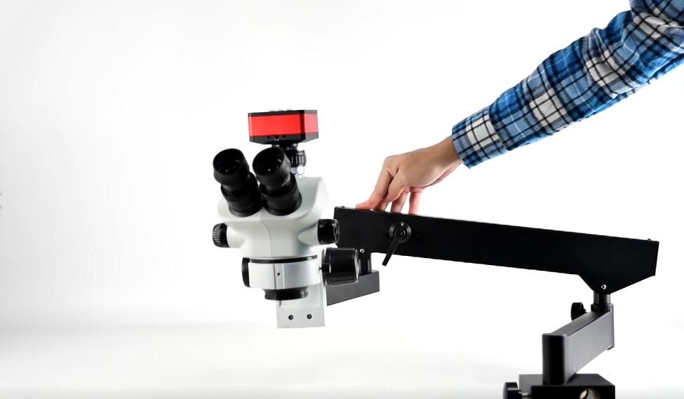 4k 工业相机带辛苦摇臂支架展示效果视频（2021.11.30）