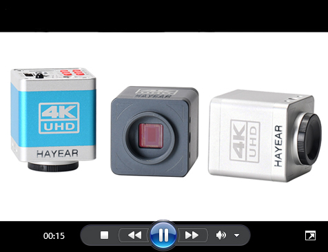HY-6110 效果视频，SONY CMOS 1/1.8  IMX334  4K传感器，视野更大 。